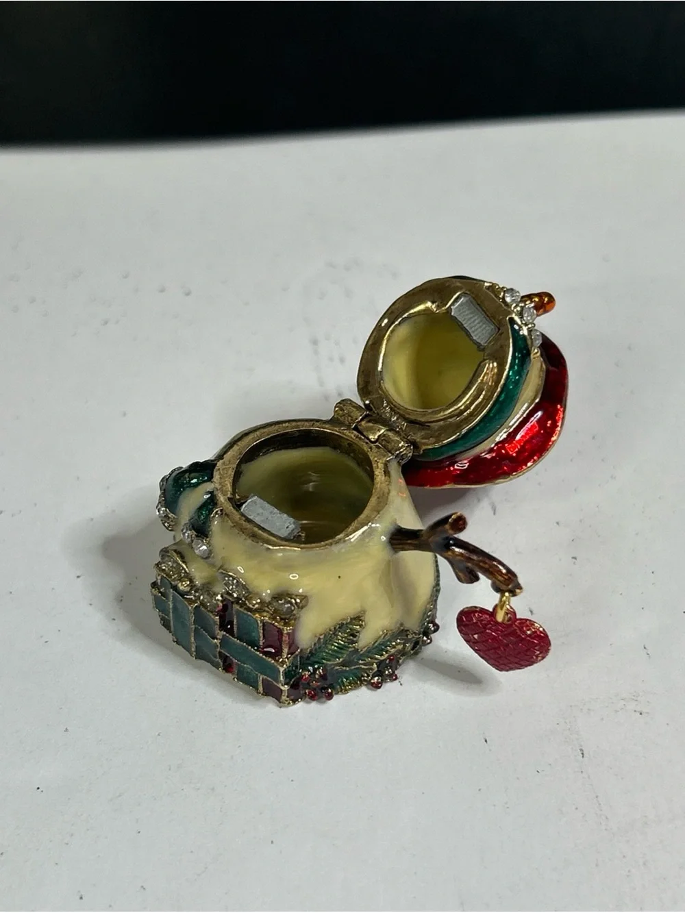 Monet snowman trinket